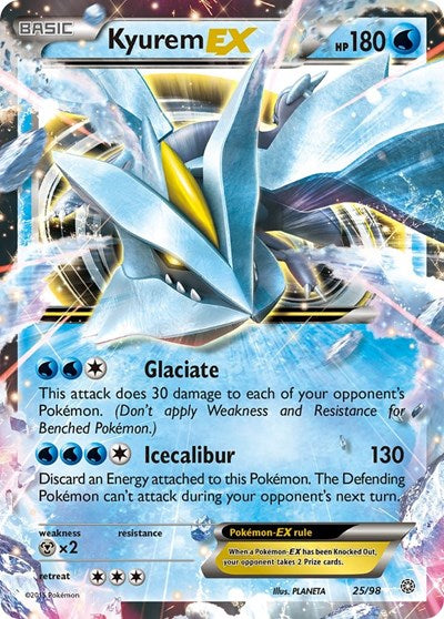Kyurem EX - 025/098 - XY - Ancient Origins