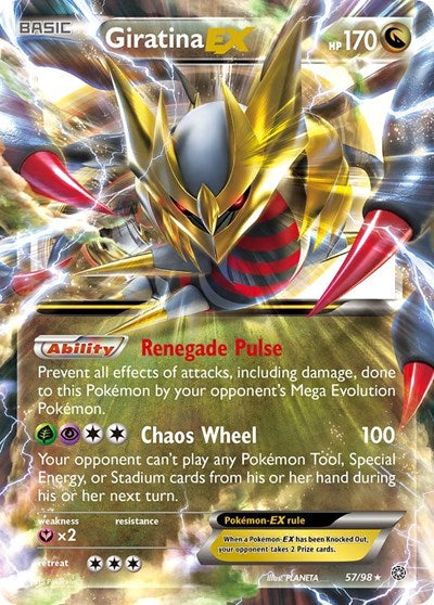 Giratina EX - 057/098 - XY - Ancient Origins