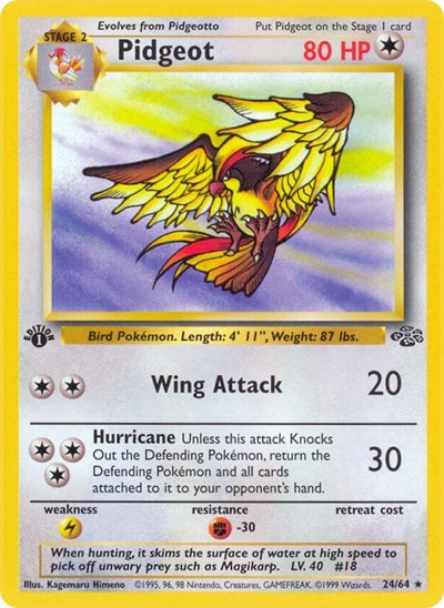 Pidgeot - 024/064 - Jungle
