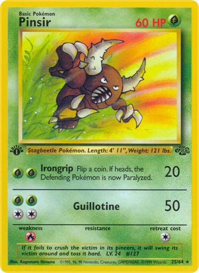 Pinsir - 025/064 - Jungle