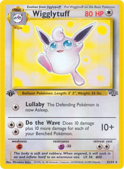 Wigglytuff - 032/064 - Jungle