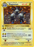 Magneton - 009/102 - Base Set (Shadowless)