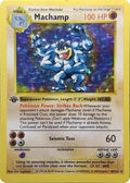 Machamp (Base Set Shadowless) - 008/102 - Deck Exclusives - 1st Edition