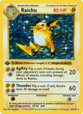 Raichu - 014/102 - Base Set (Shadowless)