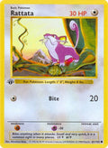 Rattata - 061/102 - Base Set (Shadowless)