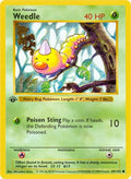 Weedle - 069/102 - Base Set (Shadowless)