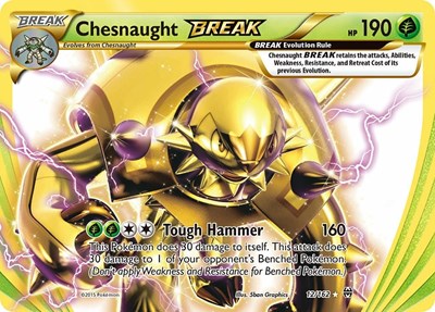 Chesnaught BREAK - 012/162 - XY - BREAKthrough