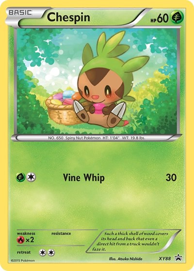 Chespin (Collector Chest) - XY88 - XY Promos