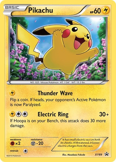 Pikachu (Collector Chest) - XY89 - XY Promos