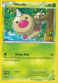 Weedle - 001/012 - McDonald's Promos 2014
