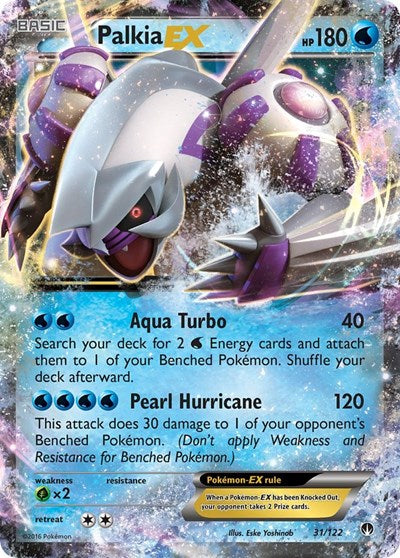 Palkia EX - 031/122 - XY - BREAKpoint