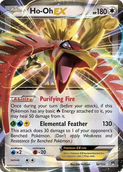 Ho-Oh EX - 092/122 - XY - BREAKpoint