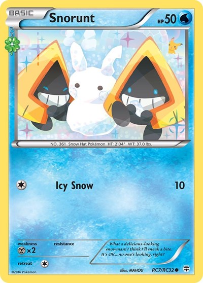Snorunt - RC7/RC32 - Generations: Radiant Collection