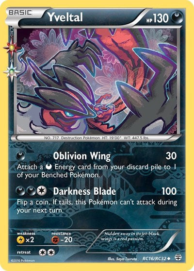 Yveltal - RC16/RC32 - Generations: Radiant Collection