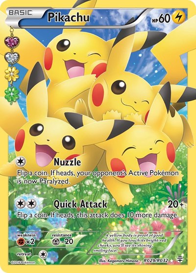 Pikachu (Full Art) - RC29/RC32 - Generations: Radiant Collection