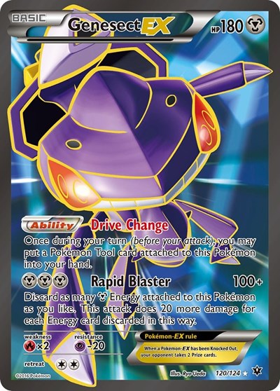 Genesect EX (Full Art) - 120/124 - XY - Fates Collide