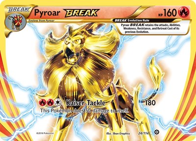 Pyroar BREAK - 024/114 - XY - Steam Siege