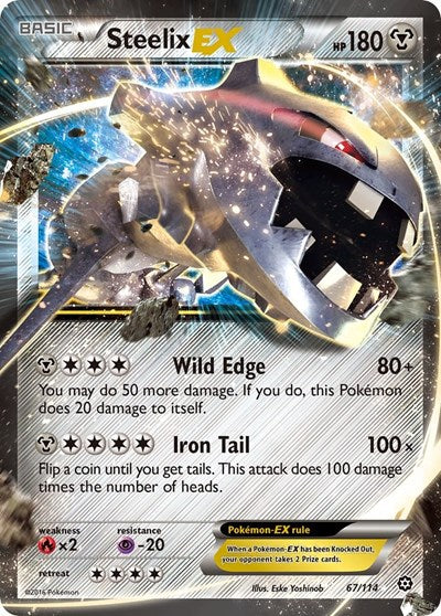 Steelix EX - 067/114 - XY - Steam Siege