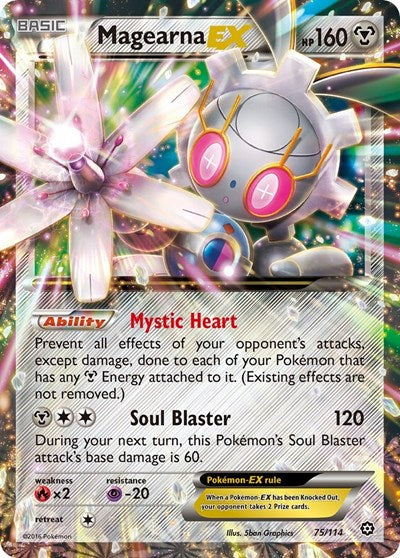 Magearna EX - 075/114 - XY - Steam Siege