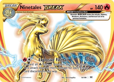 Ninetales BREAK - 016/108 - XY - Evolutions