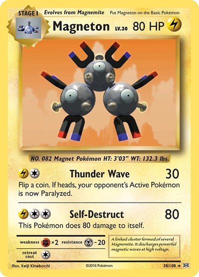 Magneton - 038/108 - XY - Evolutions