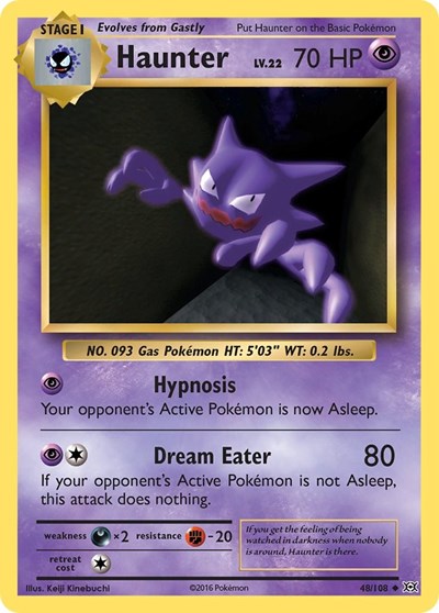 Haunter - 048/108 - XY - Evolutions
