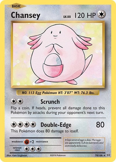 Chansey - 070/108 - XY - Evolutions