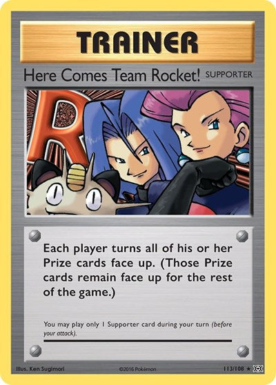 Here Comes Team Rocket! - 113/108 - XY - Evolutions