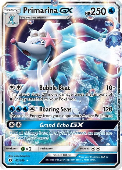 Primarina GX - 042/149 - SM Base Set