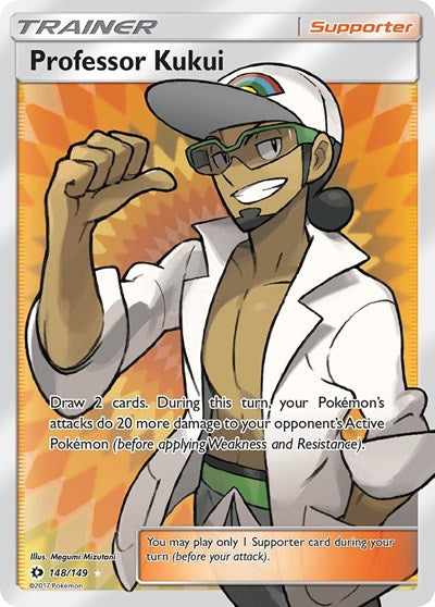 Professor Kukui (Full Art) - 148/149 - SM Base Set