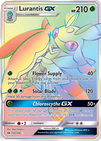 Lurantis GX (Secret) - 150/149 - SM Base Set