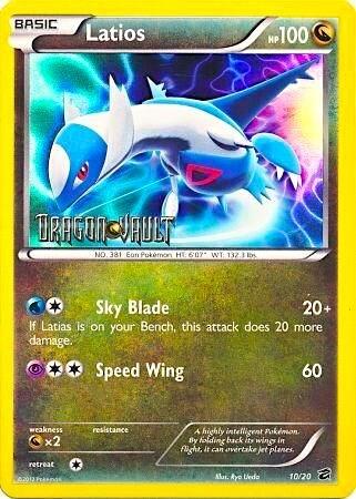 Latios (Dragon Vault) - 010/020 - Blister Exclusives