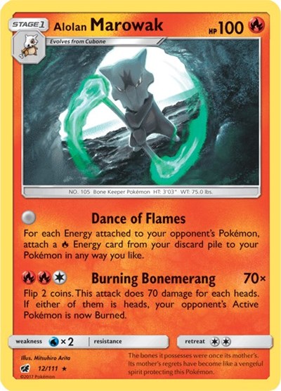 Alolan Marowak - 012/111 - SM - Crimson Invasion