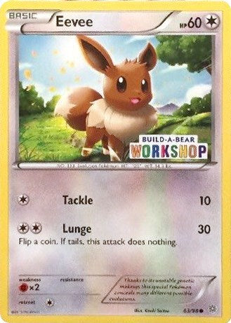 Eevee (Build-A-Bear Workshop Exclusive) - 063/098 - Miscellaneous Cards & Products