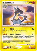 Lucario [Diamond & Pearl] - 006/130 - Burger King Promos