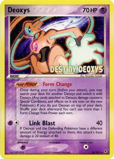 Deoxys (Normal Forme) (Movie Promo) - 016/107 - Miscellaneous Cards & Products