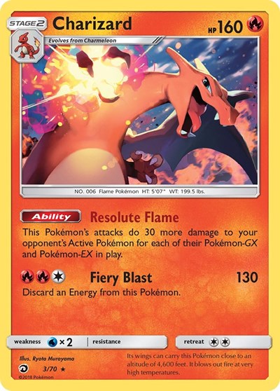 Charizard - 003/070 - Dragon Majesty