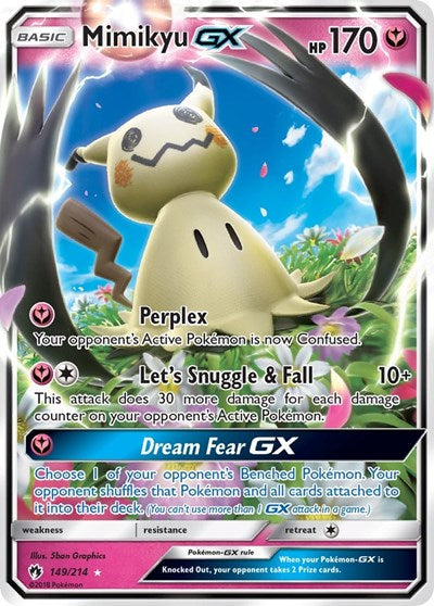 Mimikyu GX - 149/214 - SM - Lost Thunder