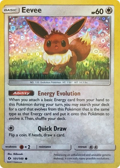 Eevee (General Mills Promo) - 101/149 - Miscellaneous Cards & Products
