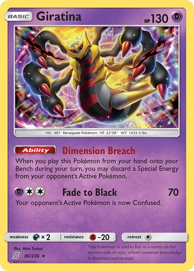 Giratina - 086/236 - SM - Unified Minds