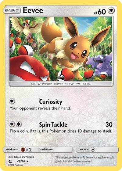 Eevee - 048/068 - Hidden Fates