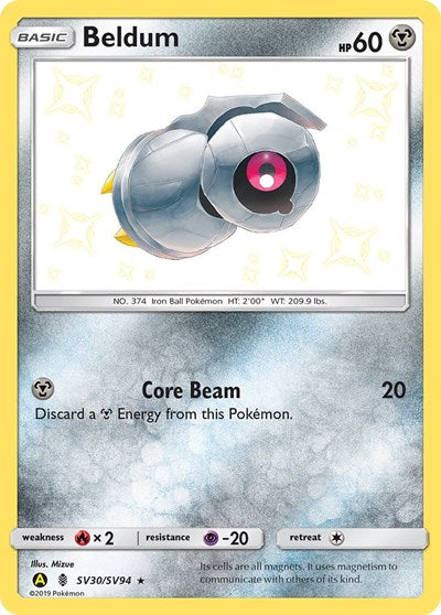 Beldum - SV30/SV94 - Hidden Fates: Shiny Vault