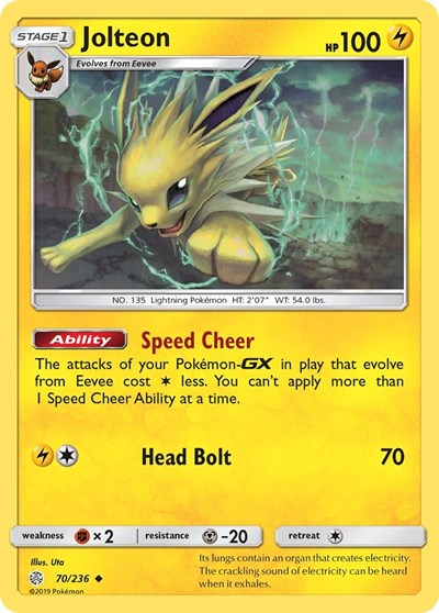 Jolteon - 070/236 - SM - Cosmic Eclipse