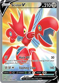 Scizor V (Full Art) - 183/189 - SWSH03: Darkness Ablaze