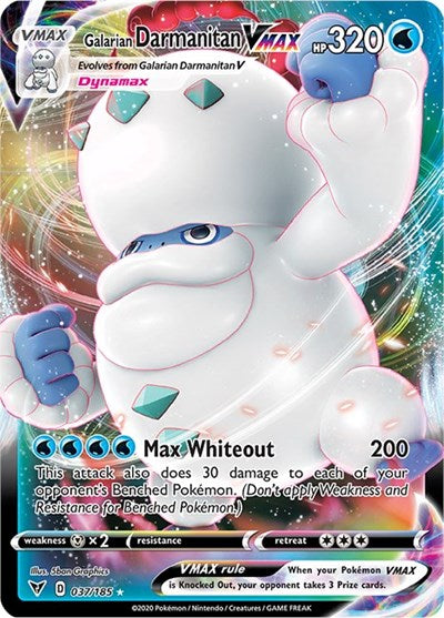 Galarian Darmanitan VMAX - 037/185 - SWSH04: Vivid Voltage