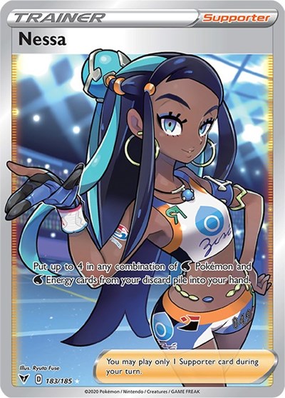 Nessa (Full Art) - 183/185 - SWSH04: Vivid Voltage