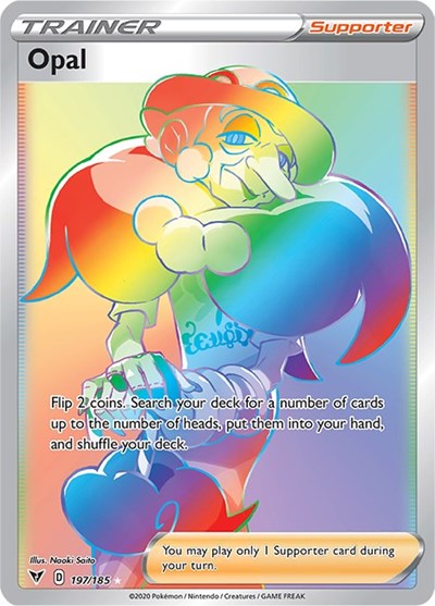 Opal (Secret) - 197/185 - SWSH04: Vivid Voltage