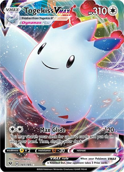 Togekiss VMAX - 141/185 - SWSH04: Vivid Voltage
