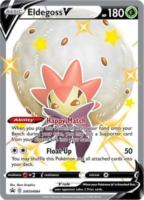 Eldegoss V - SWSH084 - SWSH: Sword & Shield Promo Cards
