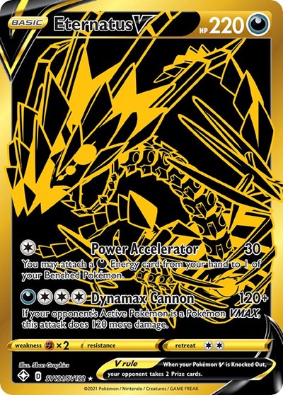 Eternatus V - SV121/SV122 - Shining Fates: Shiny Vault
